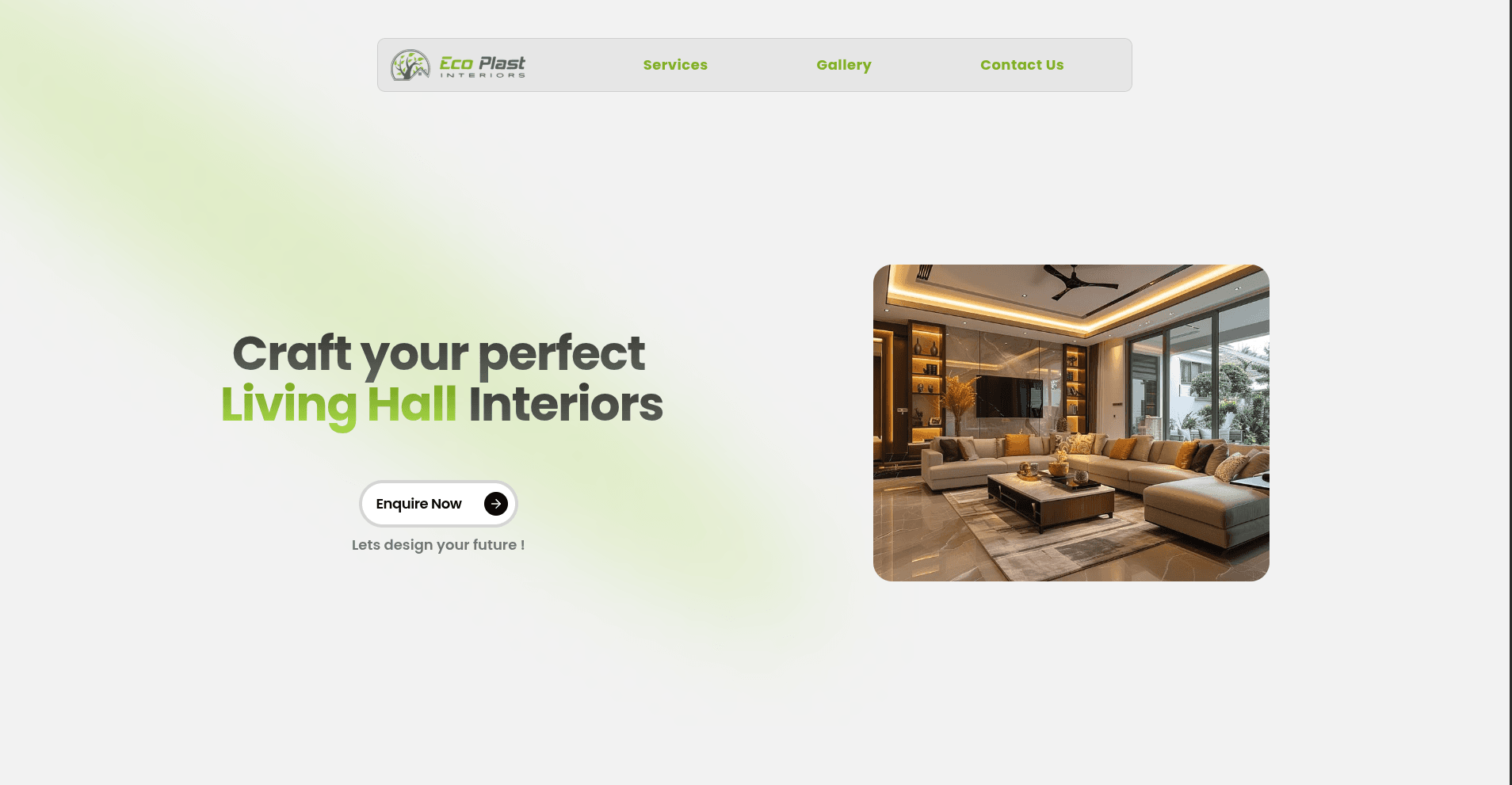 Ecoplast Interiors Website Redesign